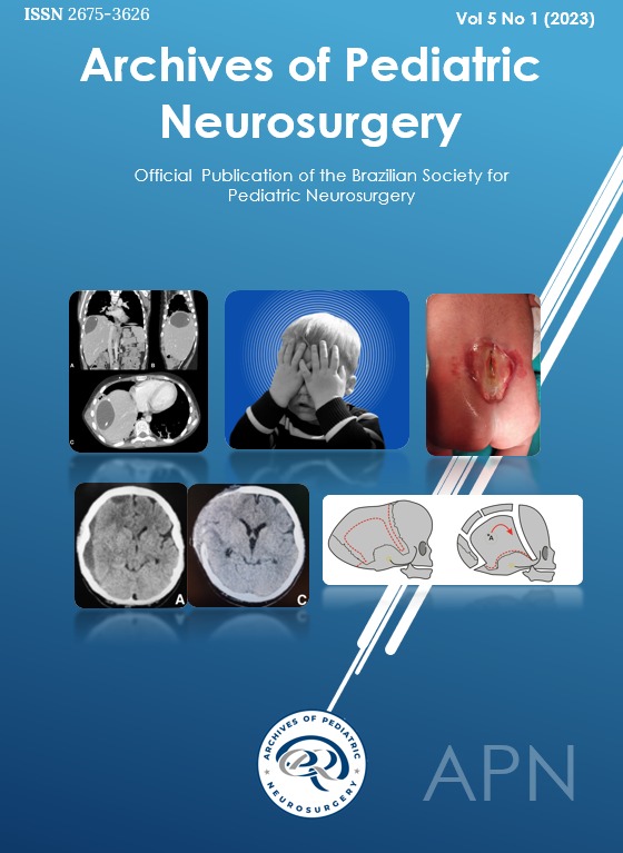 					View Vol. 5 No. 1 (2023): Archives of Pediatric Neurosurgery
				